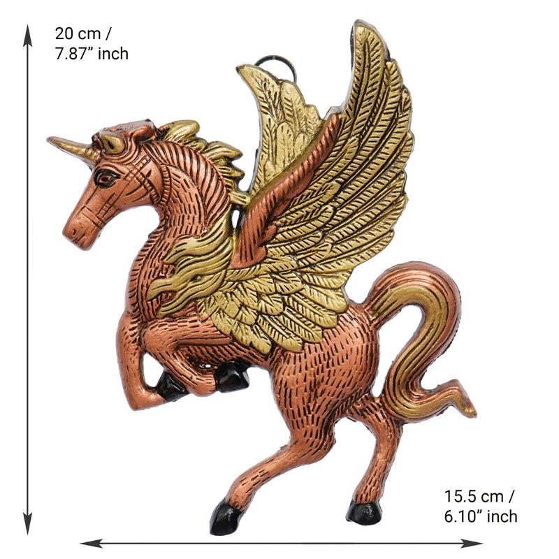 Decorative Flying Horse Metal Wall Accent media 7