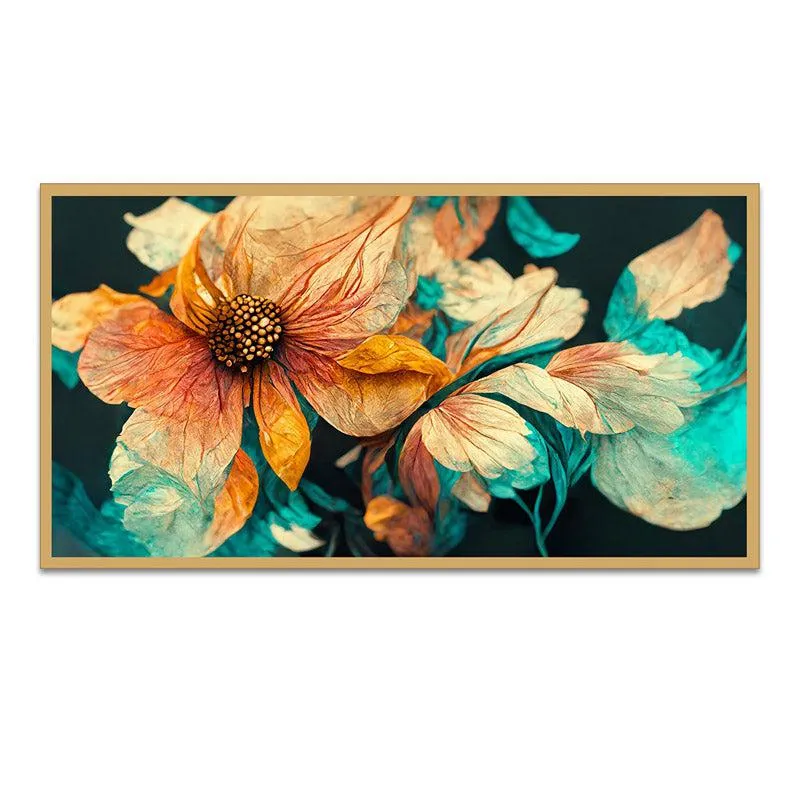 Gloria Glimmer Wall Painting With Frame media 5