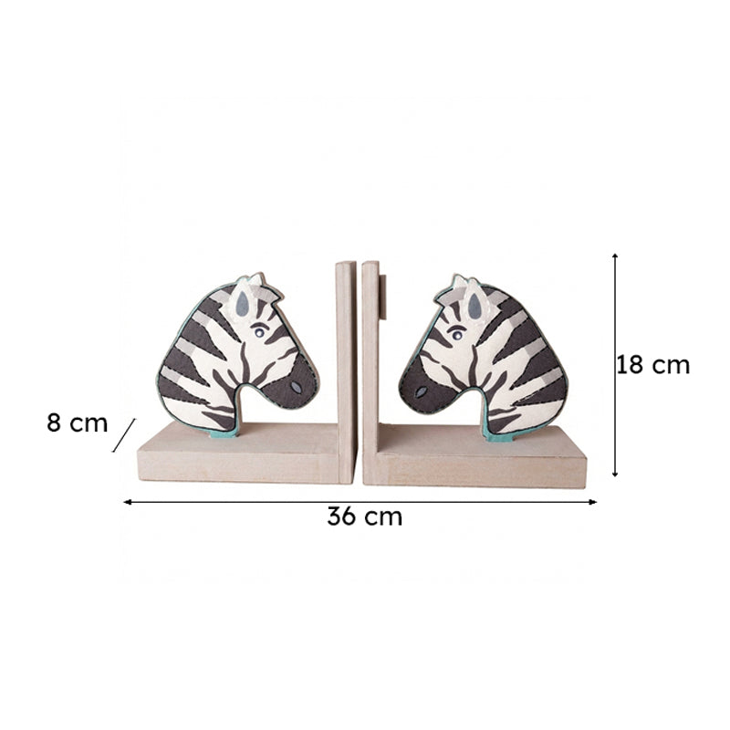 Zebro Book Ends (Zebra Collection) - Set Of Two media 7