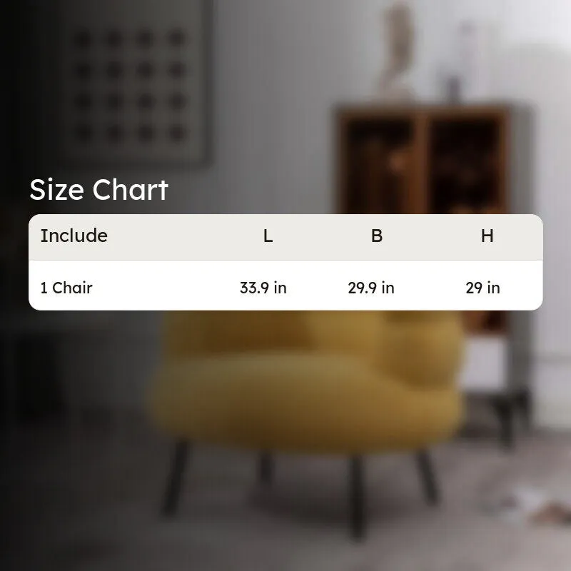 Clive Accent Chair - Yellow media 6
