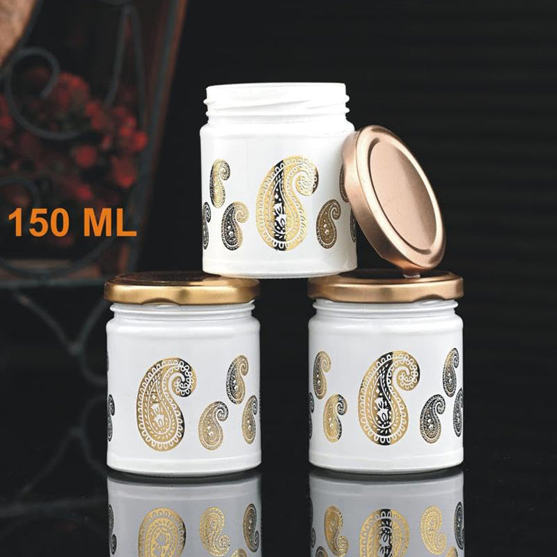 Fresh Mason Airtight Glass Jar (150 mL) - Set Of Three media 5