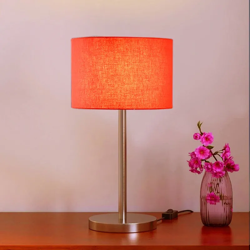 Noctra Elix Glow Metal Table Lamp - Orange media 3