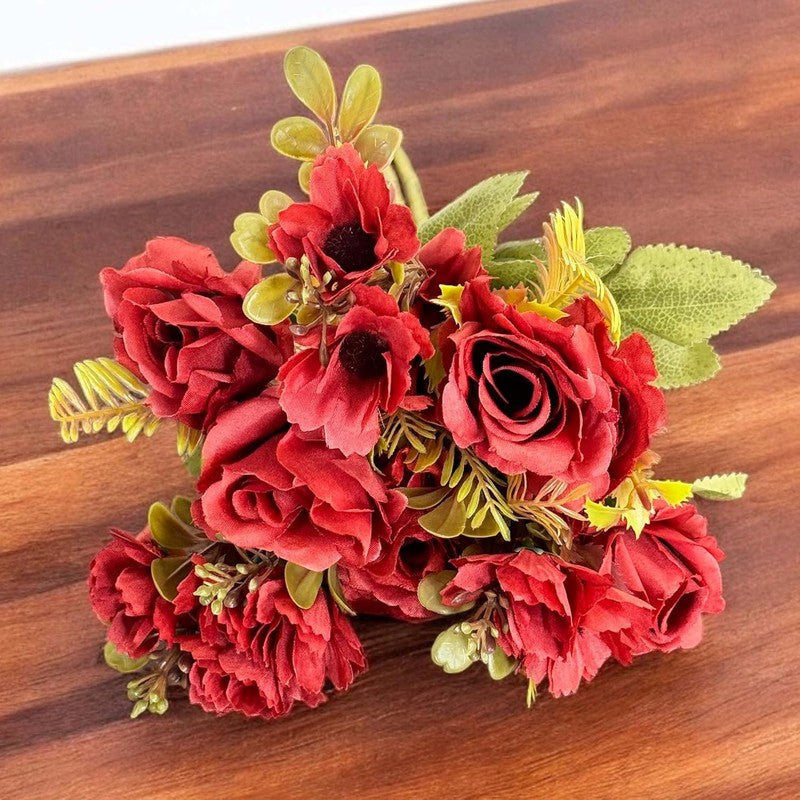 Edelle Rose Polyester Floral Stick media 6