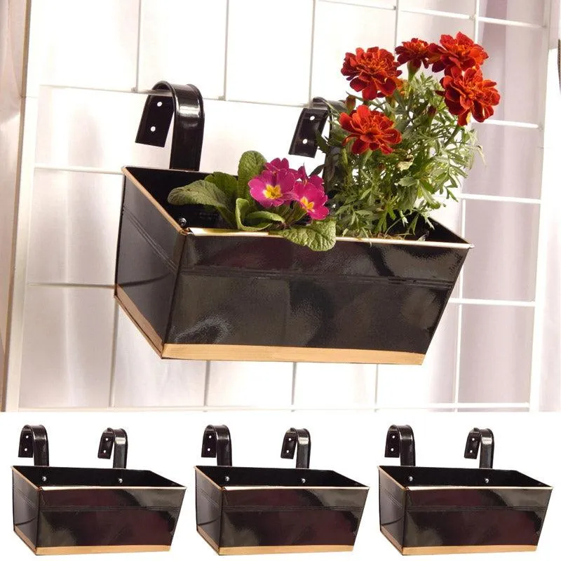 Adro Planter (Black) - Set Of Three media 4
