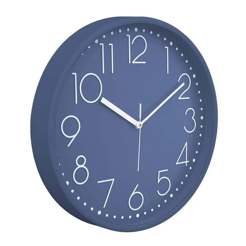 Elementary Wall Clock - Dusty Purple media 3