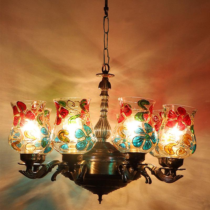 Fumo Vilona Mosaic Golden Antique Ceiling Lamp