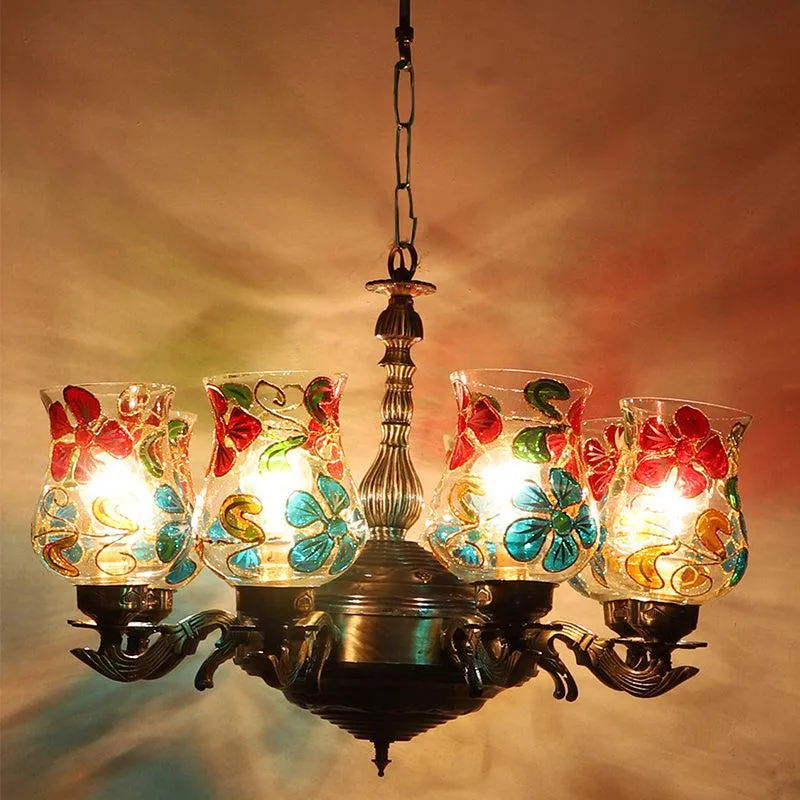 Fumo Vilona Mosaic Golden Antique Ceiling Lamp media 1