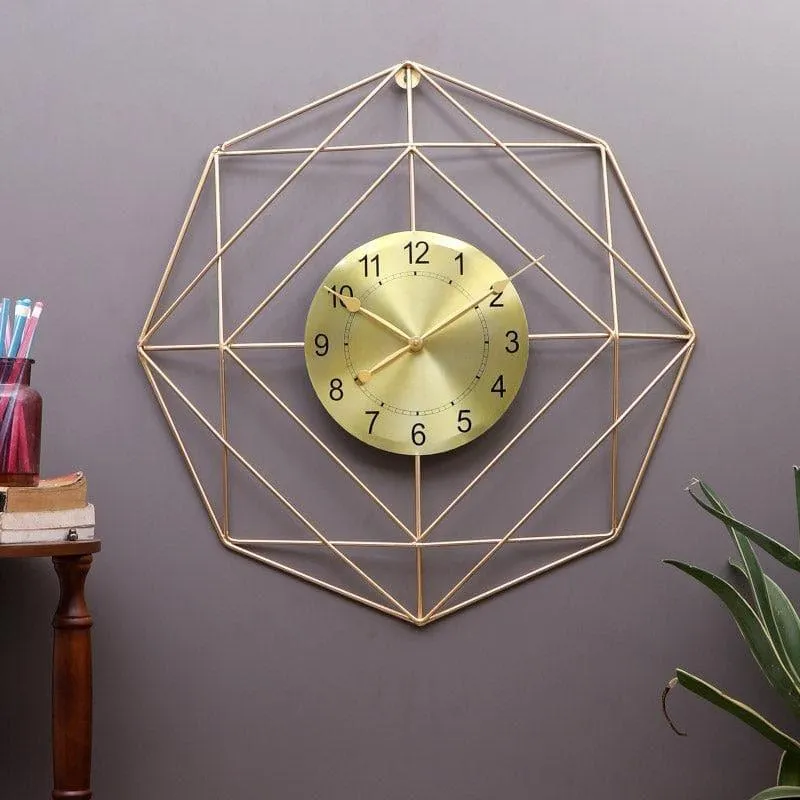 Hexagon Hora Wall Clock media 1