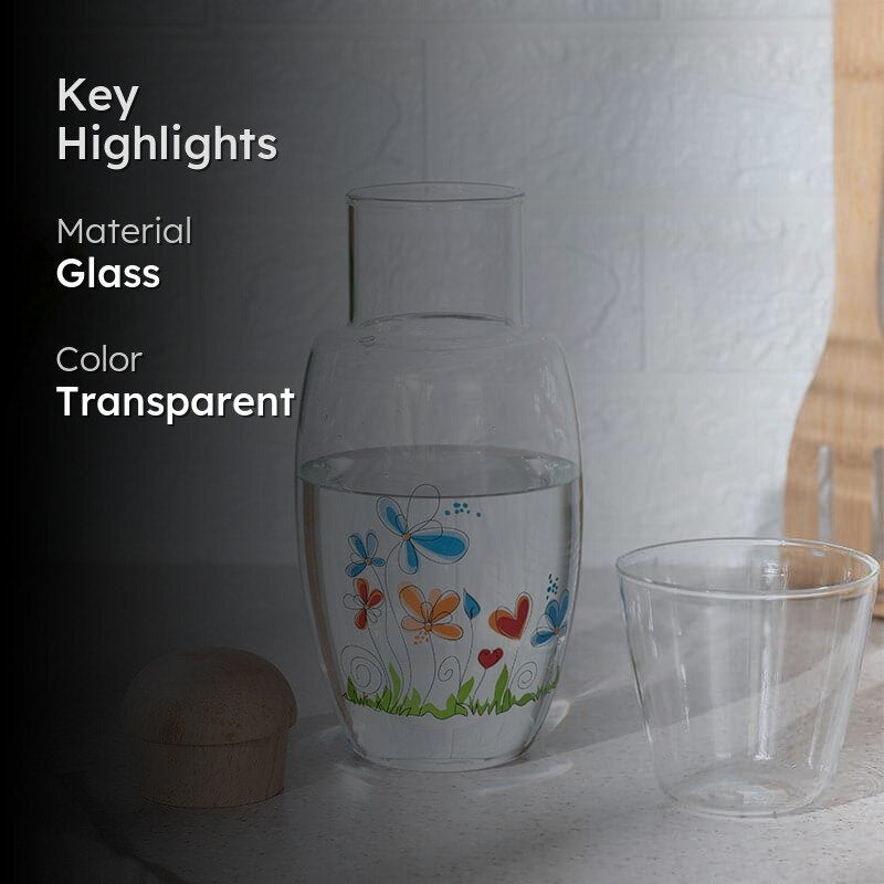 Torona Glass Carafe & Tumbler Set image 2