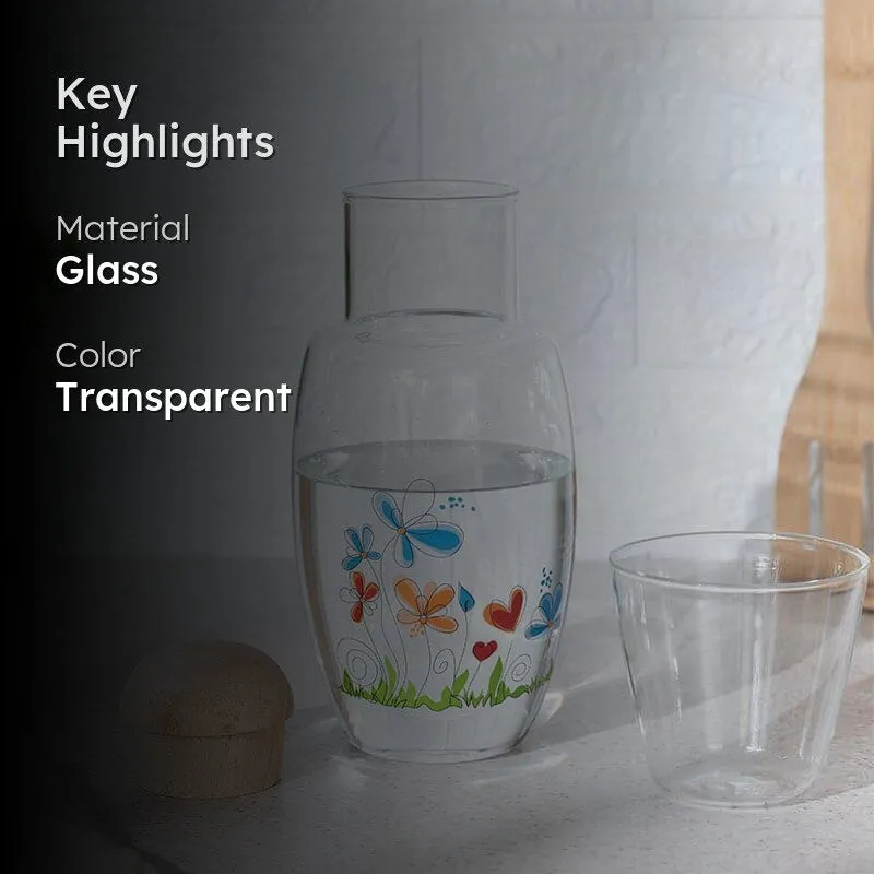 Torona Glass Carafe & Tumbler Set media 2