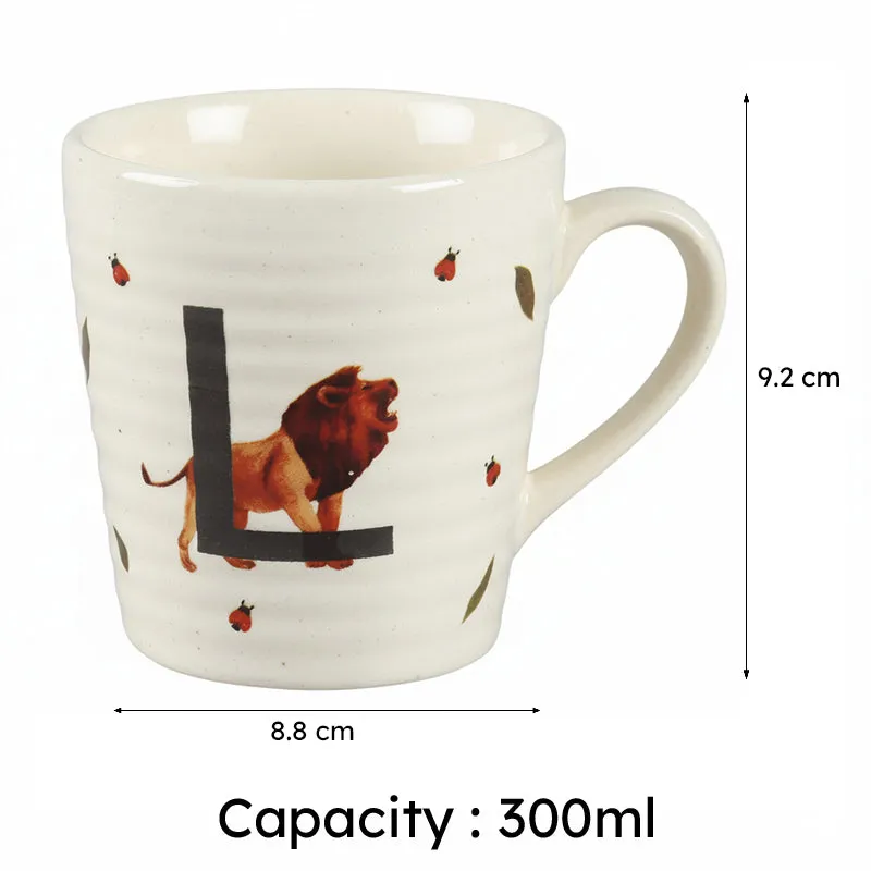 India Circus Lion Lady Coffee Mug (300 mL) media 9