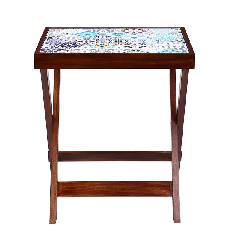 Tile Tale Folding Side Table media 11