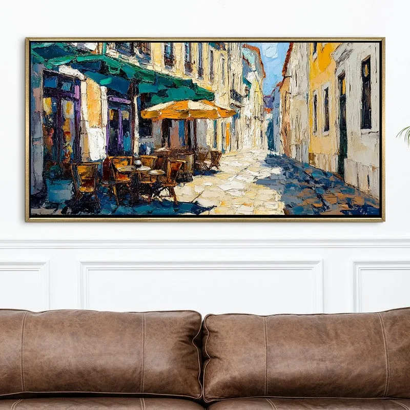 Solstice Canvas Wall Painting With Frame media 4