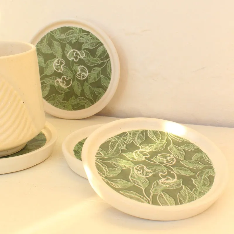 Durable Wooden Coasters Heat Resistant - Set Of Four media 3