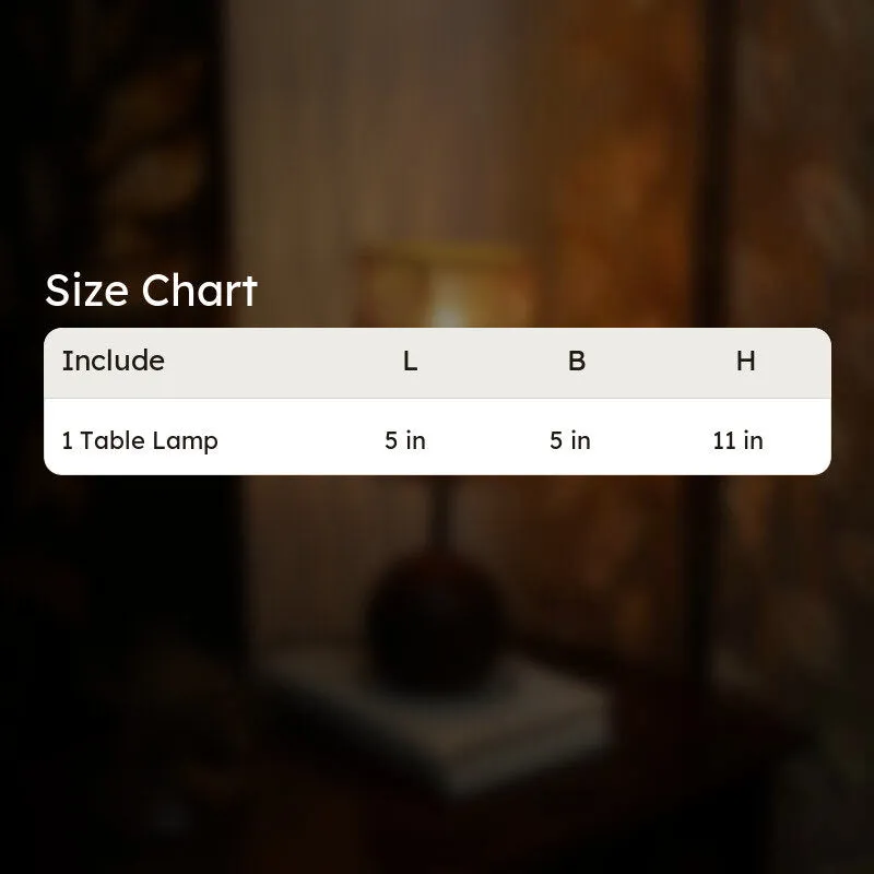 Golden Lumen Cotton Table Lamp - Brown media 7