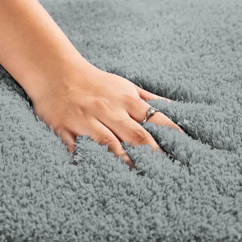 Vegas Luxe Micro Fiber Bath Mat - Grey media 4