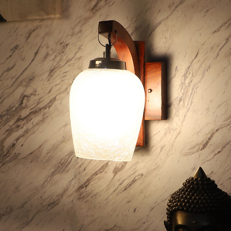 Lorna Wooden Wall Lamp media 4