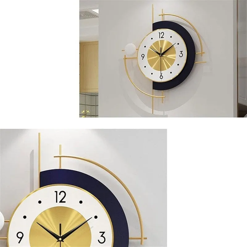 Cogged Silent Wall Clock - Multicolor media 6