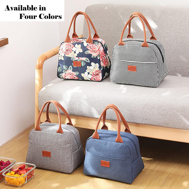 Binta Nylon Lunch Bag - Blue media 6