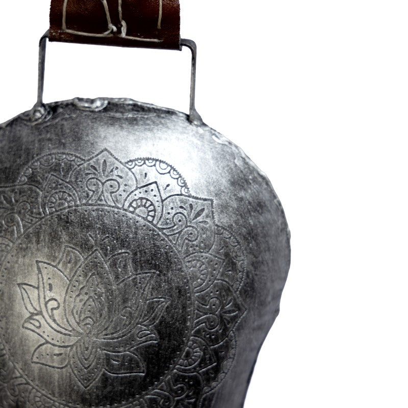 Bellique Decorative Hanging Bell (Silver) media 5