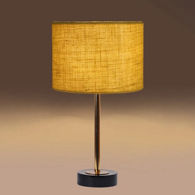 Sienna I Rodin Wooden Table Lamp - Yellow,Gold,Black media 6