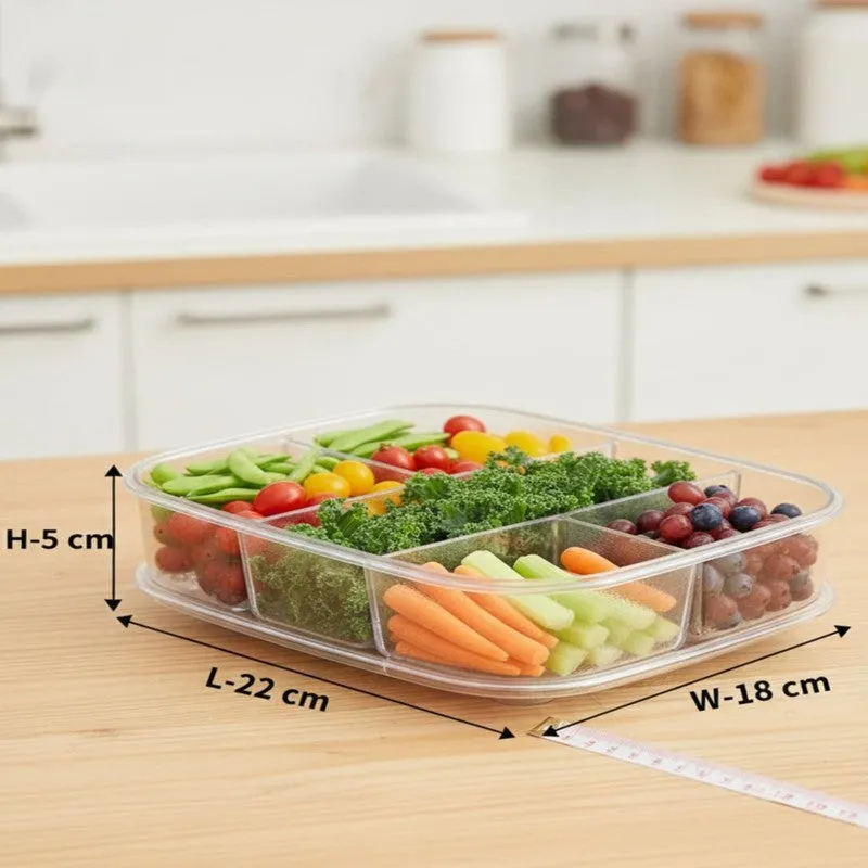 5 Grid Storage Plastic Containers - 250 mL media 7