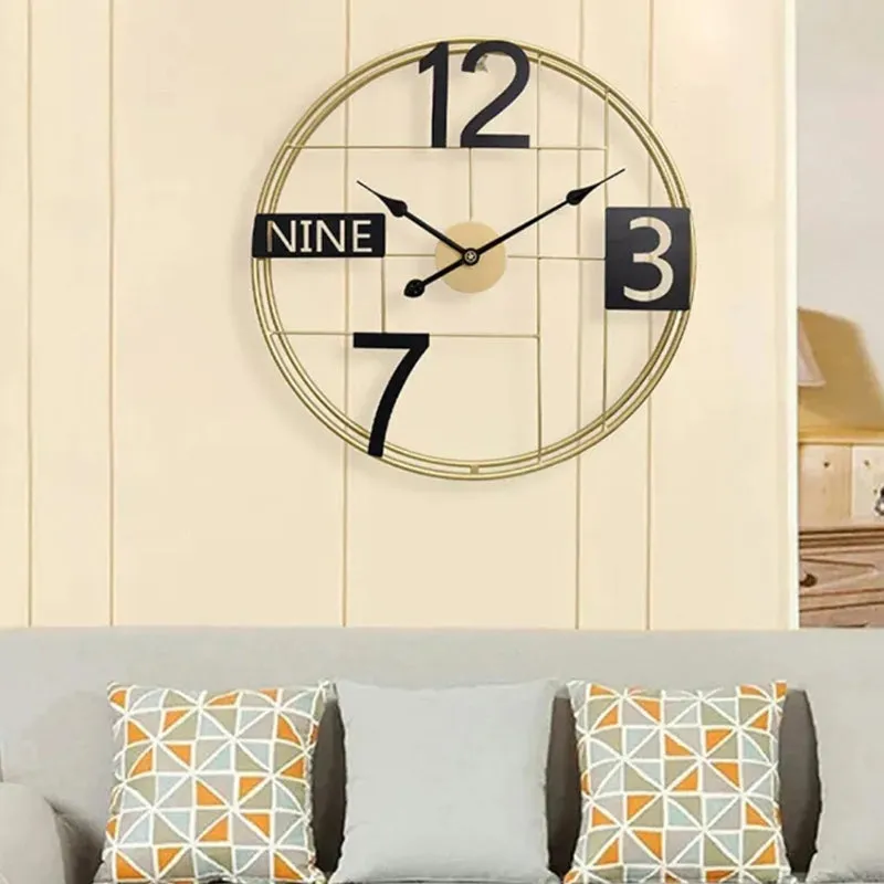 Chromatique Metal Analog Wall clock media 1