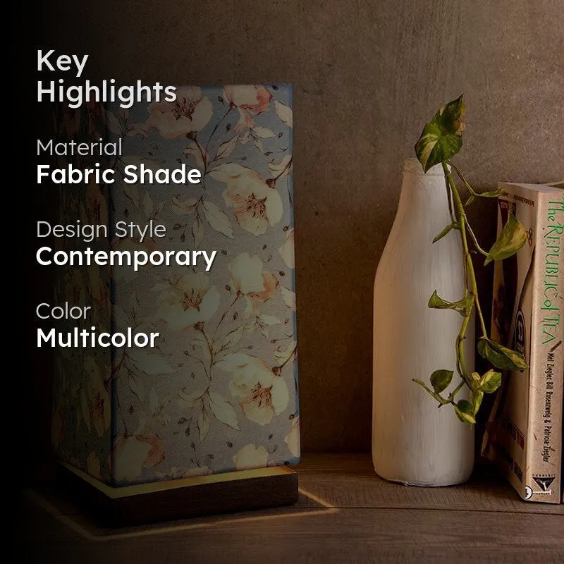 Spring In Fabric Table Lamp - Multicolor media 2