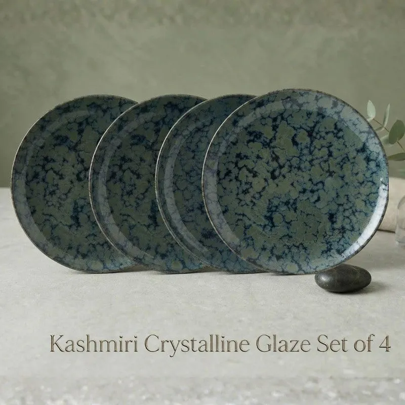 Ceramic Dinner Plates (Grey) - Set of Four media 6