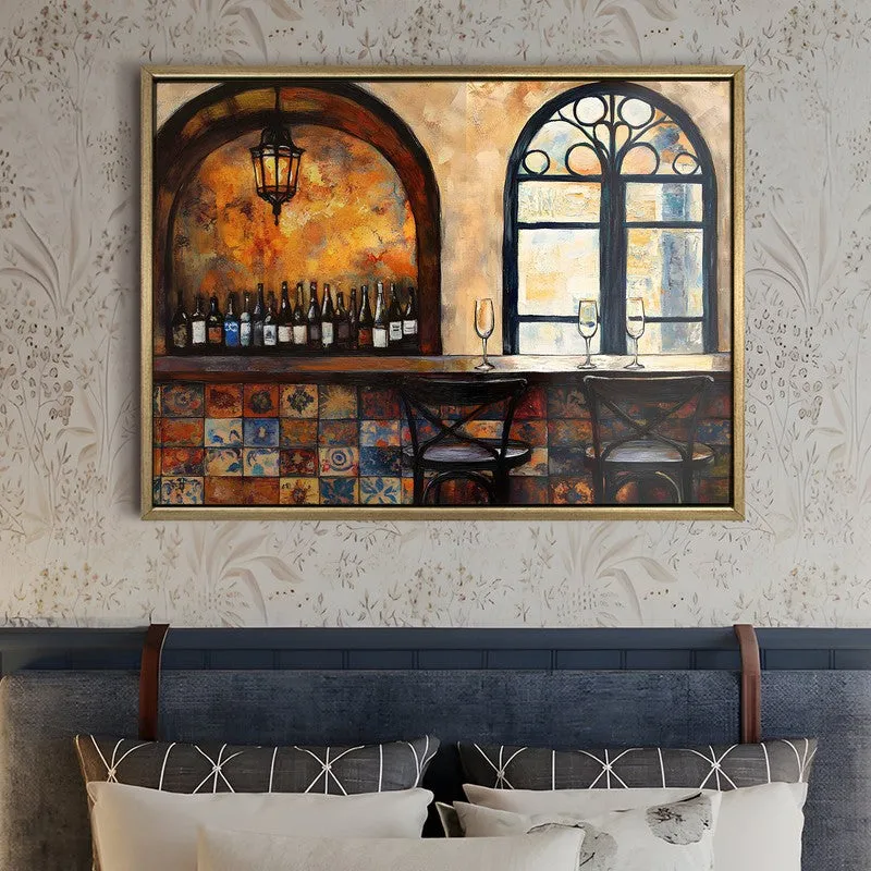 Buttressed Canvas Wall Painting With Frame media 5