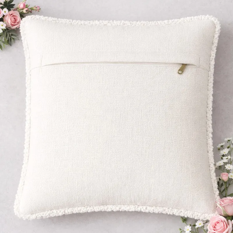 XOX Heart Hand Tufted Cushion Cover media 4