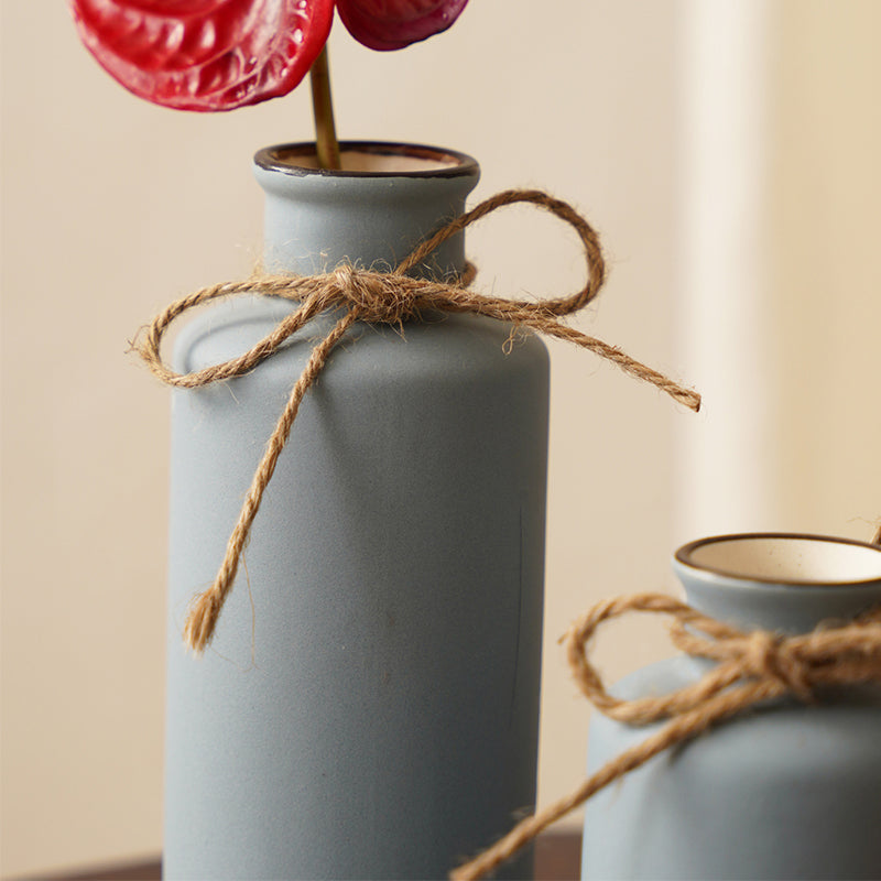 Alnira Bottle Vase (Blue) - Set Of Three media 4