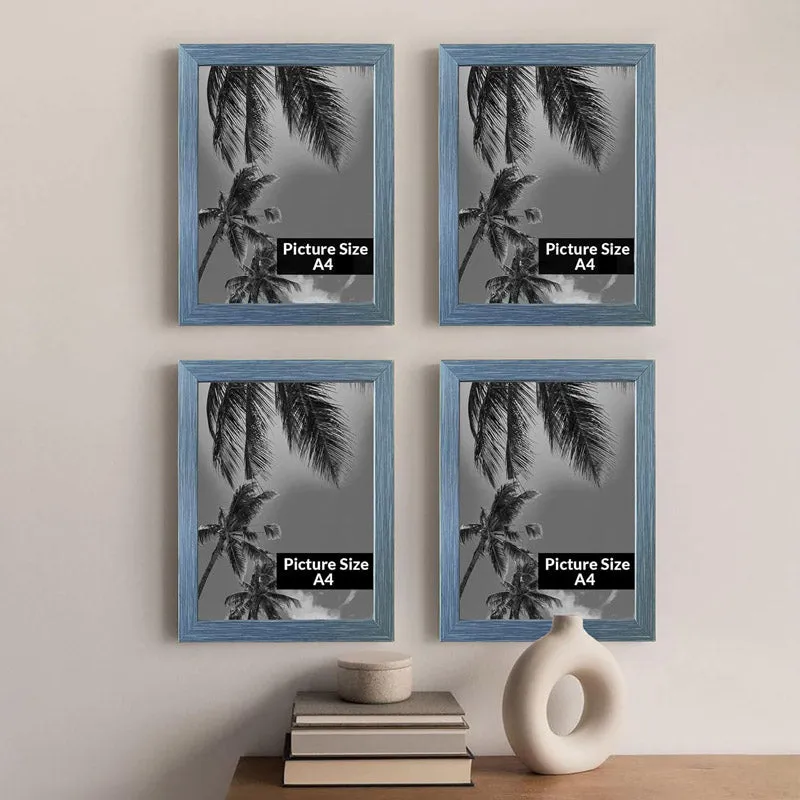 Blue Touch Photo Frame Photo Frame - Set Of Four media 1