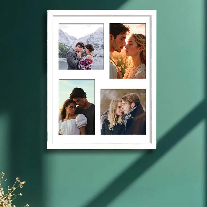 Nostara Collage Photo Frame - White media 3