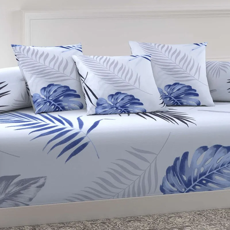 Sunjara Printed Diwan Set - Six Piece Set media 4