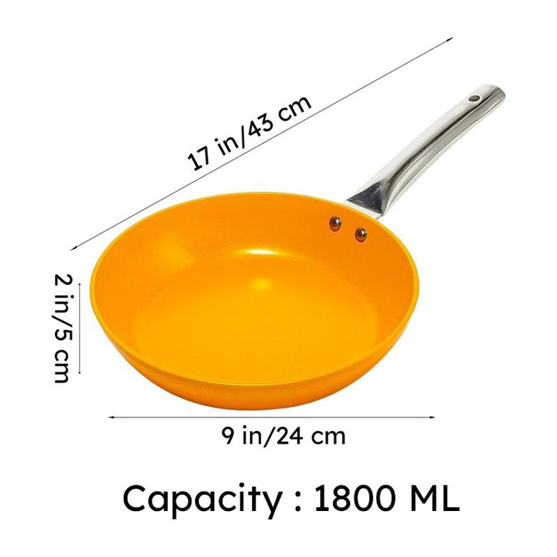 Salford Searza Forged Ceramic Frying Pan With Lid -1800 mL/ 9 Inch media 11