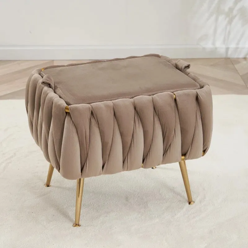 Dreamix Metal Accent Chair (Brown) - Two Piece Set media 5