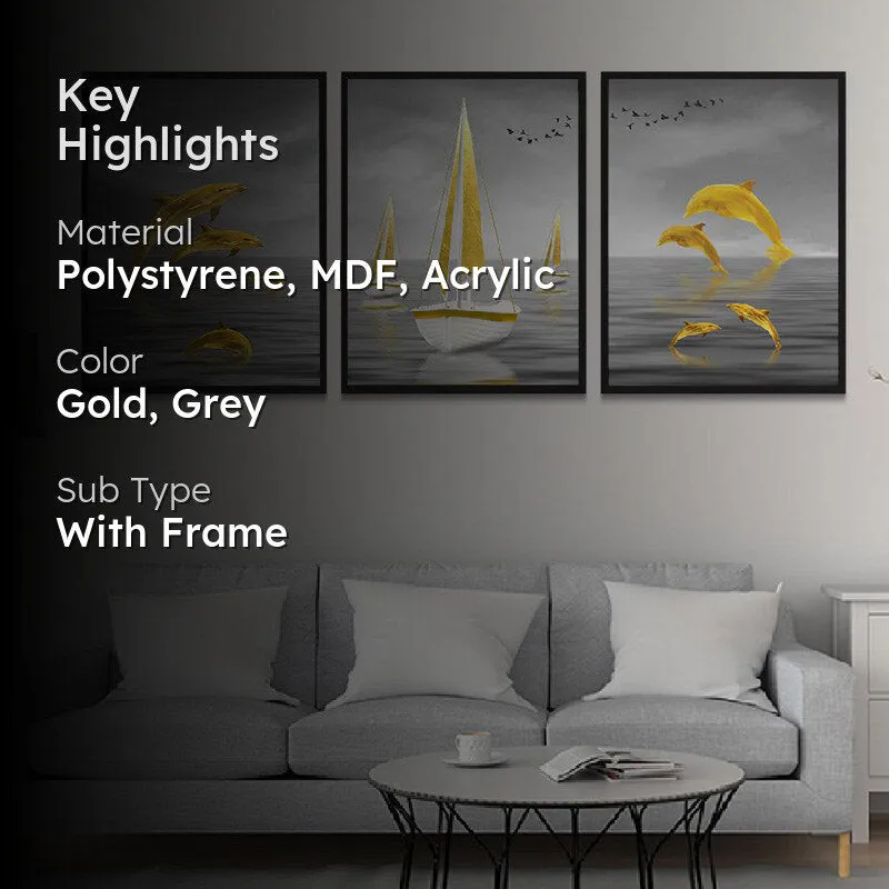 Garance Wall Art - Set Of Three media 2