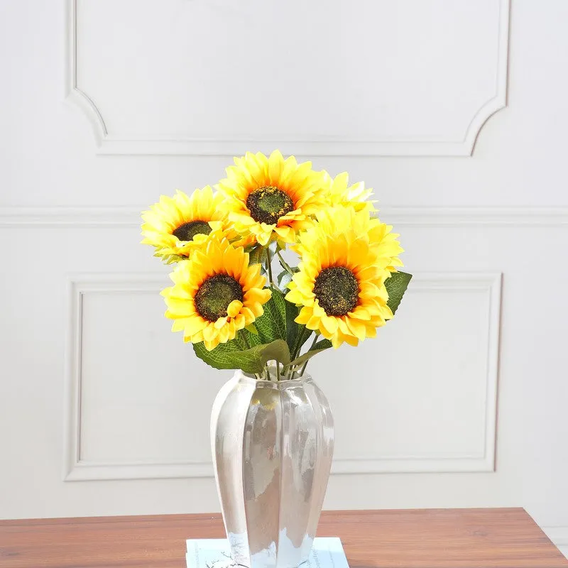 Blushira Sunflower Artificial Flower media 3