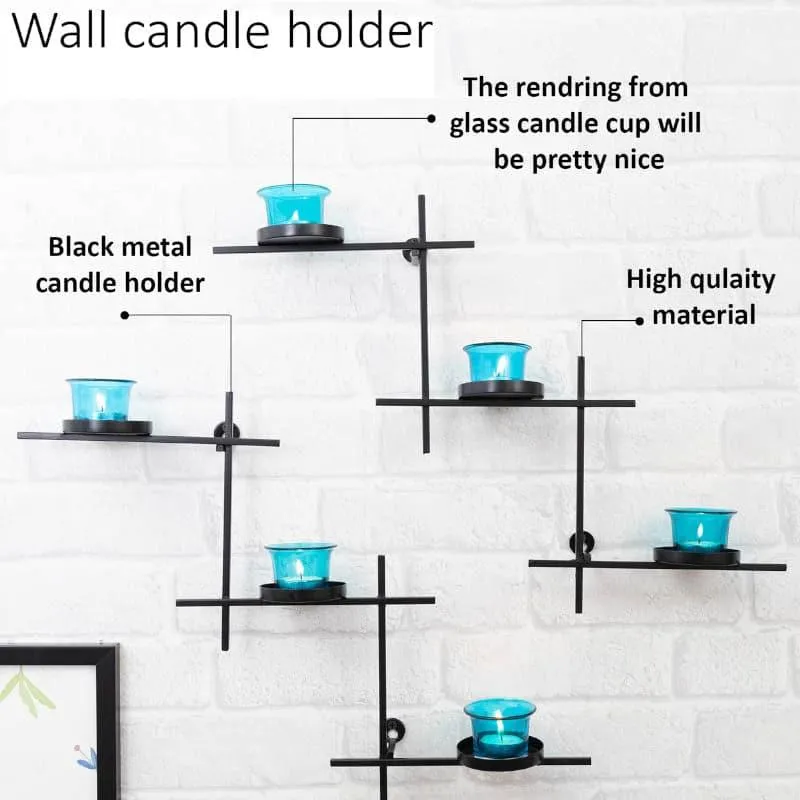 Luminaire Votive Trio (Azure) - Set Of Two media 4
