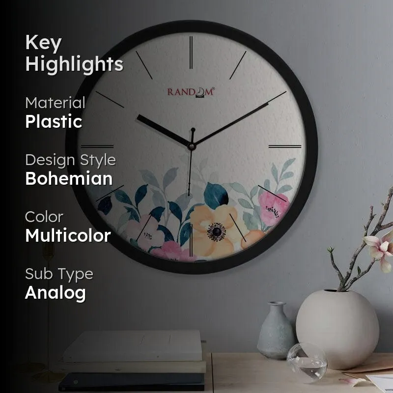 Zinnia Wall Clock media 2
