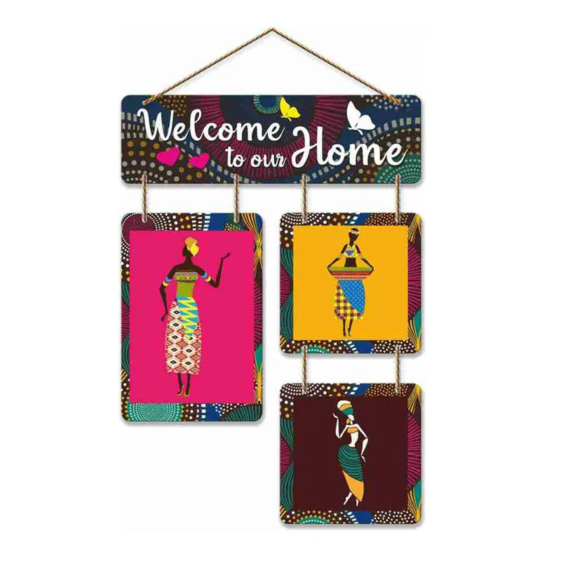 Welcome Home II Polyester & MDF Wall Hanging media 5