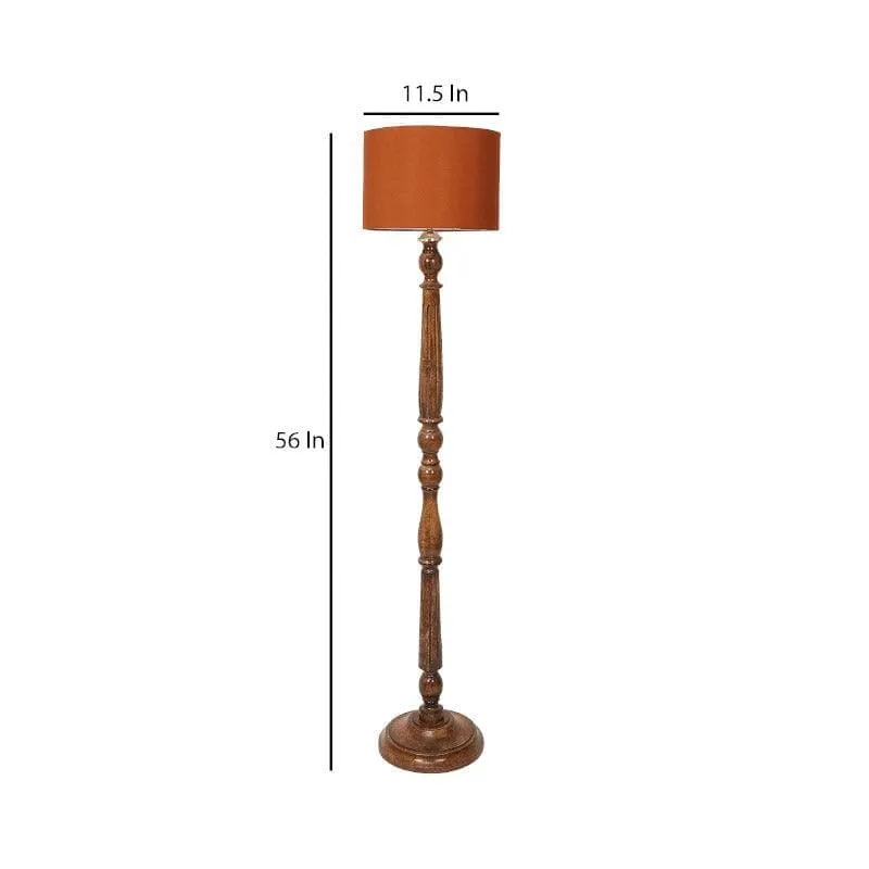 Natura Jome Floor Lamp - Brown media 6