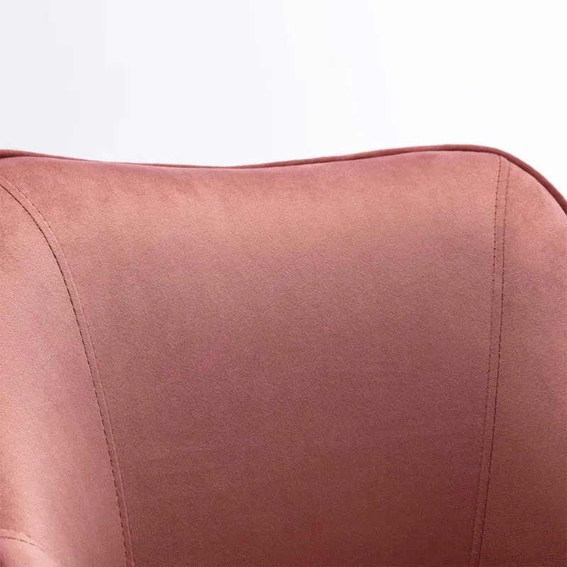 Seatron Metal Office Chair - Pink media 9