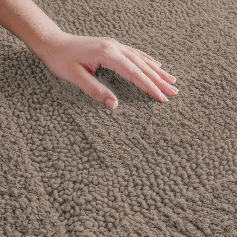 Paris Luxe Reversible Bath Mat - Light Brown media 4