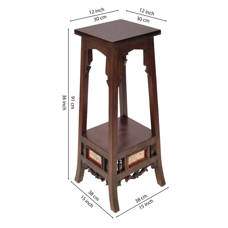 Sphinx II Teak Wood Side Table media 7