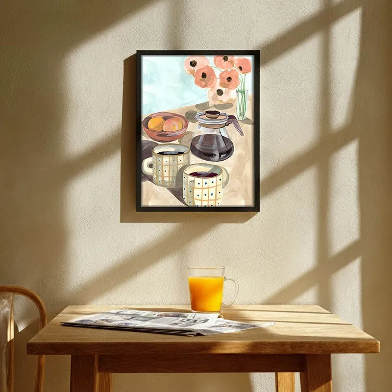 Utensil Artistry Archival Canvas Wall Art - Black media 1