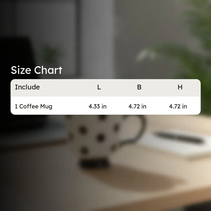 Urban Dots Brew Ceramic Coffee Mug - 450 mL media 7