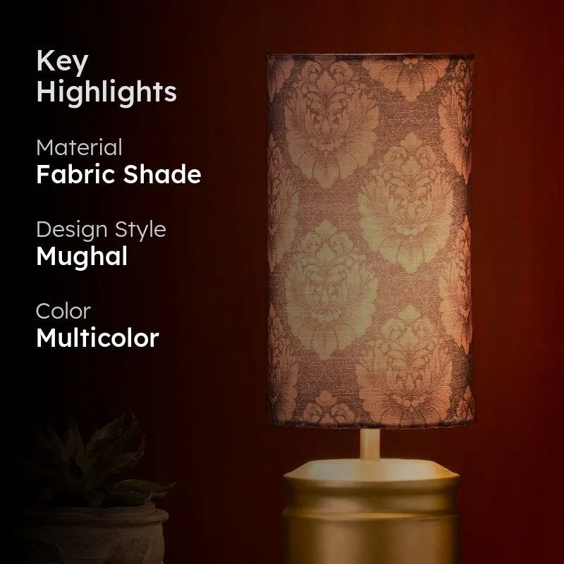 The Leitmotif Fabric Table Lamp - Multicolor media 2
