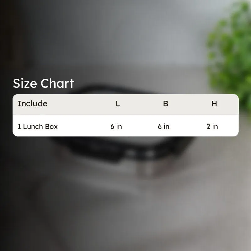 Meal Mate Lunch Box (Black) - 575 mL media 7